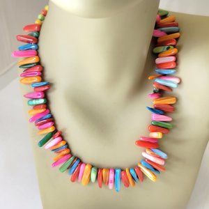 Colourful Shell Beaded Necklace